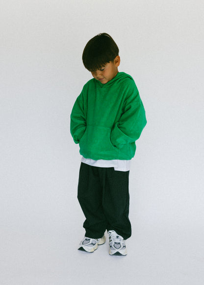 Terry Hoodie- Green