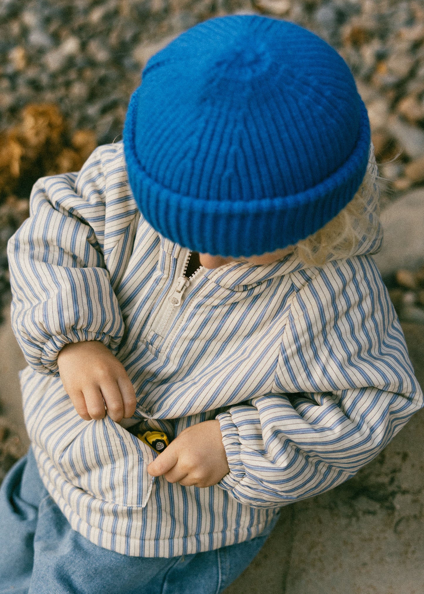 Half Zip Pullover- Striped