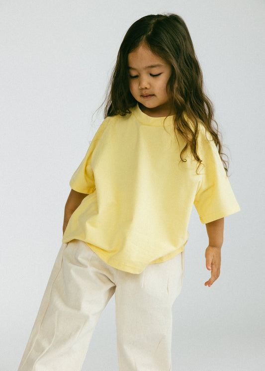 Baggy Tee- Yellow