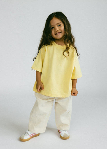 Baggy Tee- Yellow