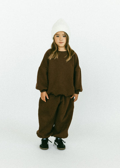 Tracksuit- Chocolate Brown