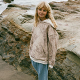 Camo Hoodie- Beige