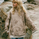 Camo Hoodie- Beige