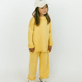 Knitted Cotton Pants Honeycomb