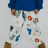 Retro Twill Pants- Wild Bloom