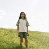 Retro Varsity Set- Sage