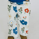 Retro Twill Pants- Wild Bloom