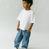 Denim Cargo Pants- True Blue