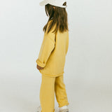 Knitted Cotton Pants Honeycomb