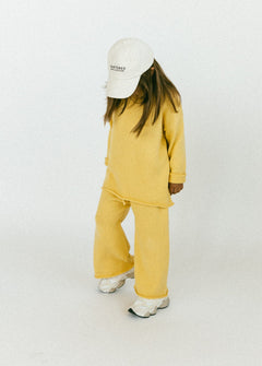 Knitted Cotton Pants Honeycomb