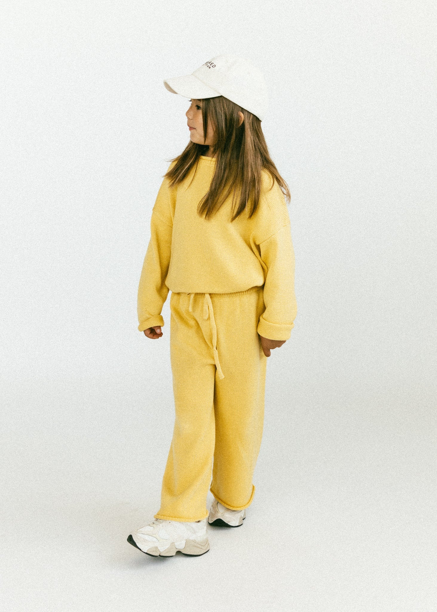 Knitted Cotton Pants Honeycomb
