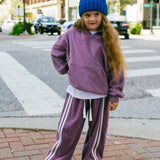 Terry Hoodie- Mulberry