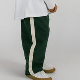 Side Stripe Pants- Moody Blue