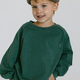 Signature Long Sleeve- Vintage Green