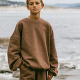 Daily Crewneck- Mocha