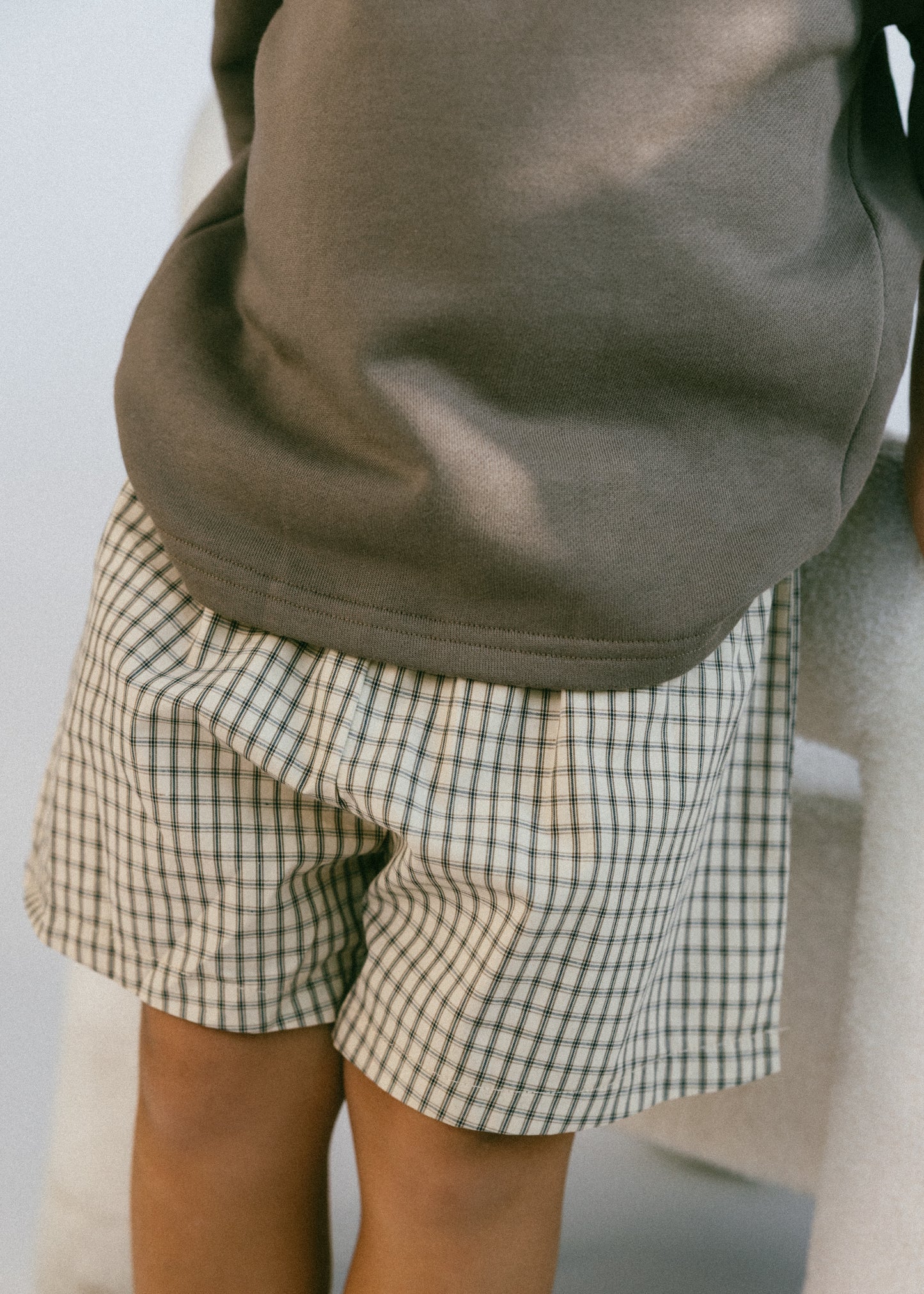 Vintage Check Shorts
