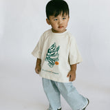 Textured Pin Stripe Pants- Green