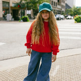 Wide Leg Denim- Medium Wash