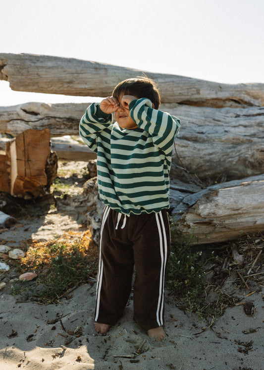 Bold Vintage Crewneck- Sage
