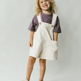 Shortalls- Speckled Cream