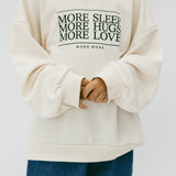  Fostered Collection More More Crewneck