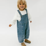 Fostered Collection Oversized Denim Overalls