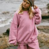 Daily Crewneck- Rose Water