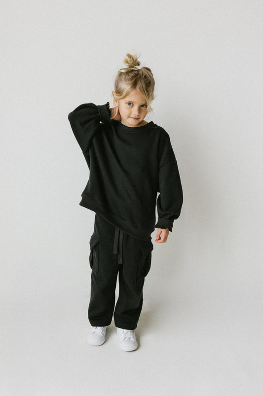 Cargo Tracksuit- Charcoal