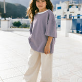 Wide Leg Denim- Cream