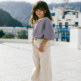 Wide Leg Denim- Cream