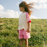 Retro Varsity Set- Bubblegum Pink