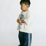 Racer Terry Pants- Bright Navy