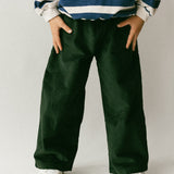 Cord Pants- Evergreen