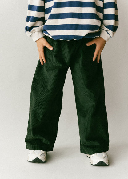 Cord Pant- Evergreen