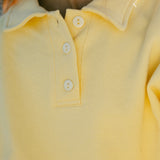 Polo Sweater- Yellow