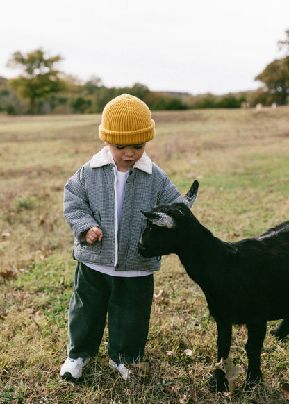 Baggy Cord Pants- Green