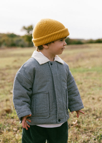 Gingham Barn Coat