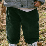 Baggy Cord Pants- Green