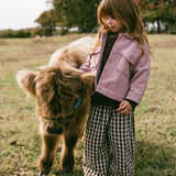 Cargo Jacket- Dusty Rose