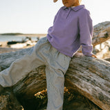 Polo Sweater- Light Purple