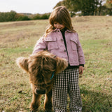 Cargo Jacket- Dusty Rose