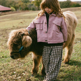 Cargo Jacket- Dusty Rose