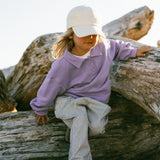 Polo Sweater- Light Purple