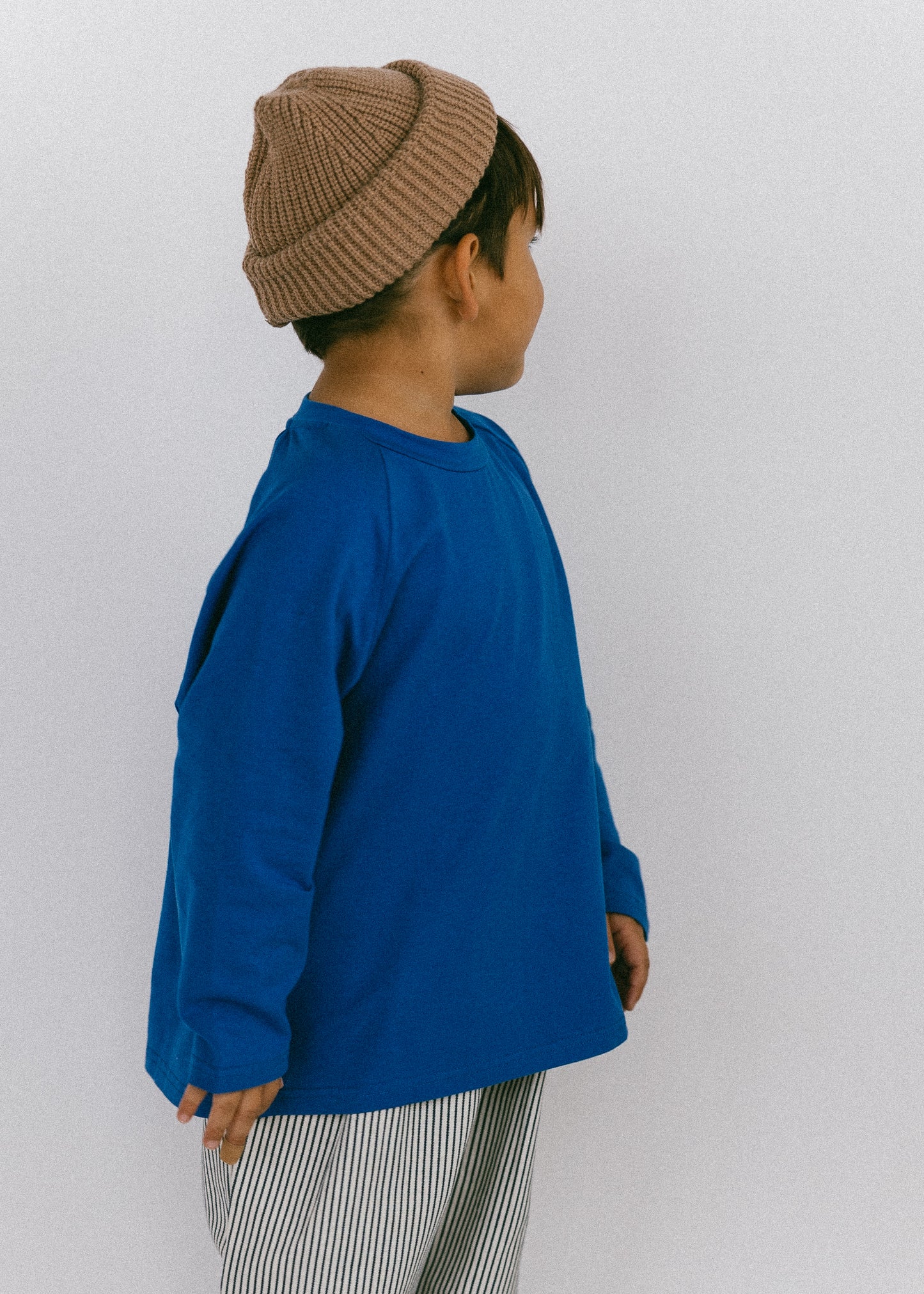 Baggy Long Sleeve- Cobalt Blue