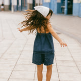 Denim Shorts- Dark Wash