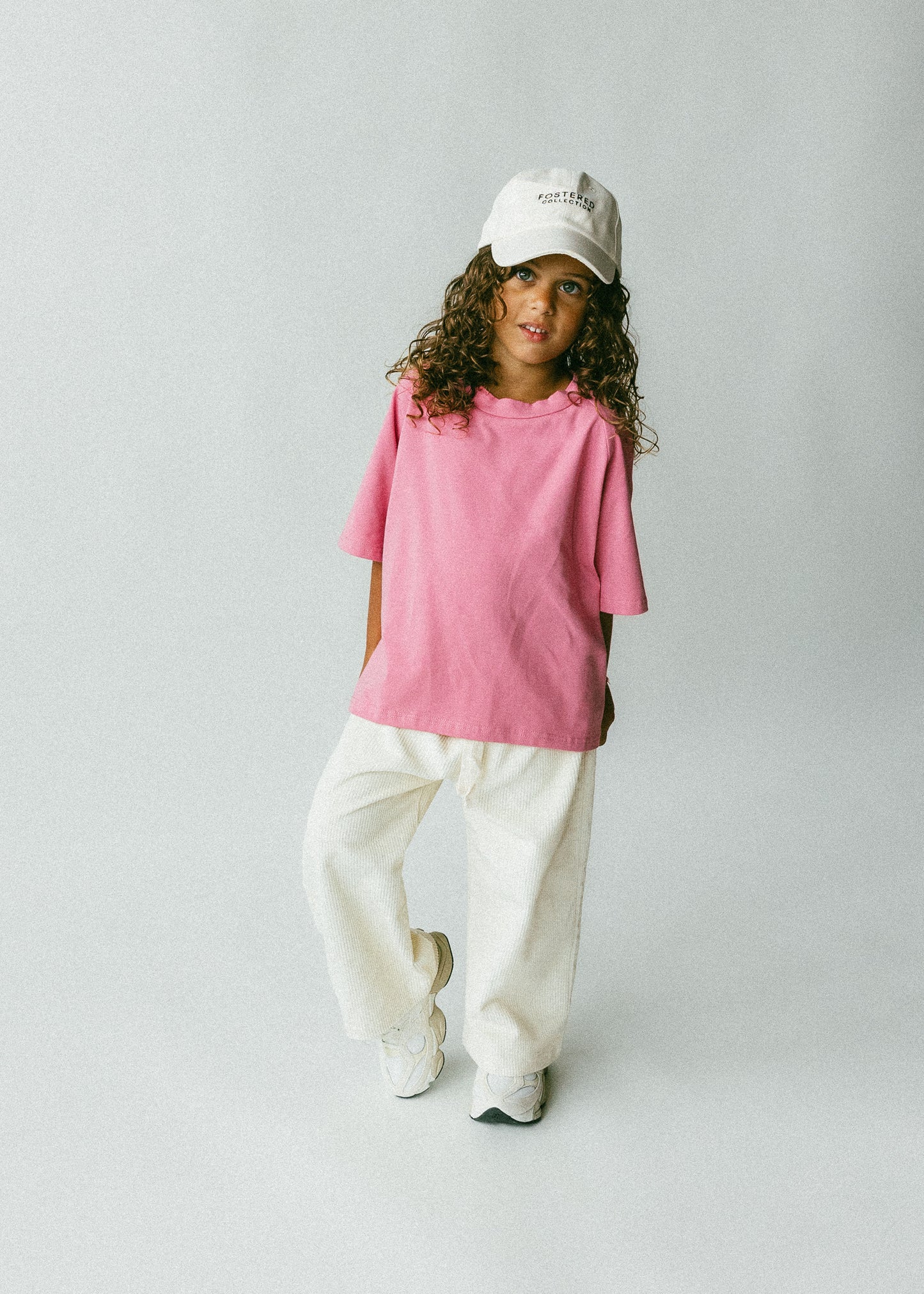 Baggy Tee- Bubble Gum Pink