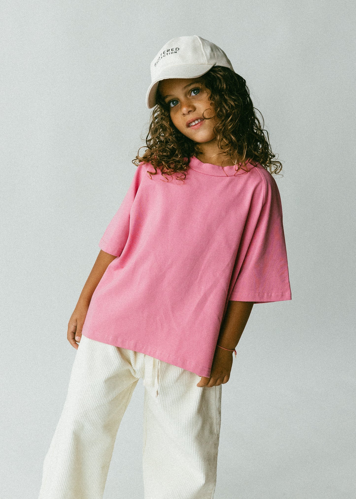 Baggy Tee- Bubble Gum Pink