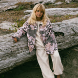 Camo Chore Jacket- Dusty Lavender