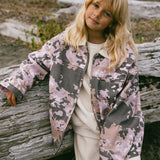 Camo Chore Jacket- Dusty Lavender