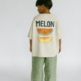 Linen Stripe Pants- Thyme